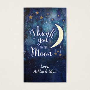 Love You to the Moon and Back Favour Tags