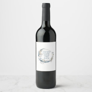 Love You To The Moon And Back Heartfelt Clean Styl Wine Label