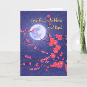 Love You to the Moon and Back Holiday Card