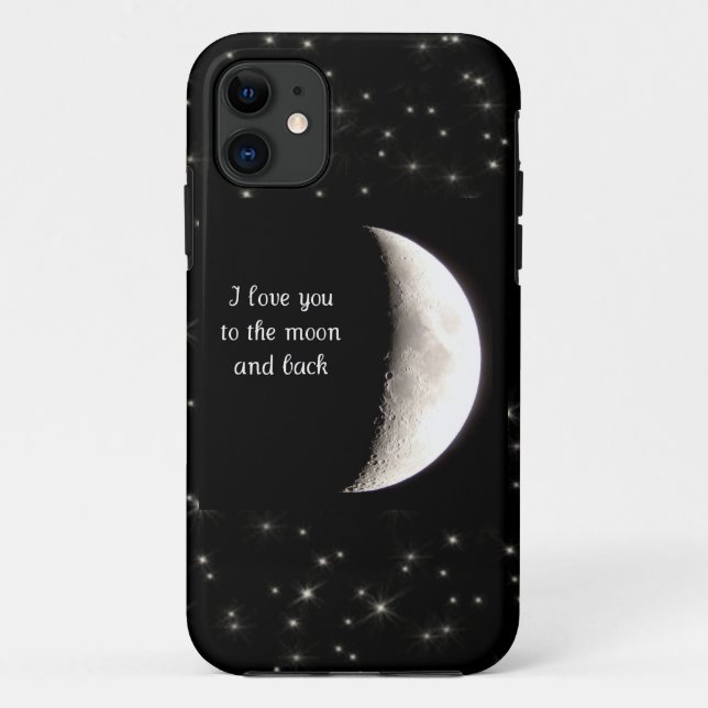 Love You To The Moon And Back iPhone 5 Case (Back)