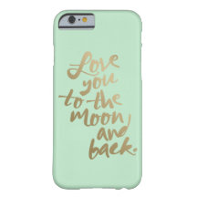LOVE YOU TO THE MOON AND BACK | IPHONE CASE