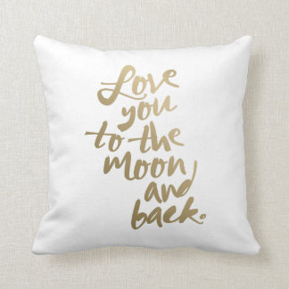 LOVE YOU TO THE MOON AND BACK | THROW PILLOW