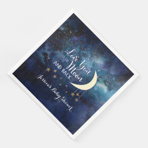 Love You to the Moon & Back Napkins