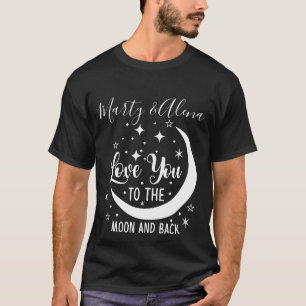 Love You to the Moon Customisable Name T-Shirt