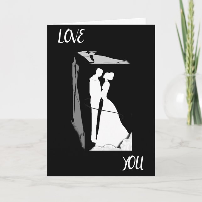 LOVE YOU ***TODAY, TOMORROW AND ALWAYS*** HOLIDAY CARD (Front)