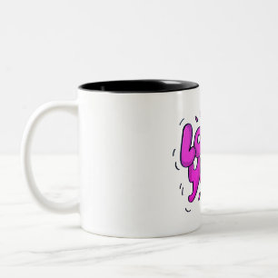 Love You  Two-Tone Coffee Mug