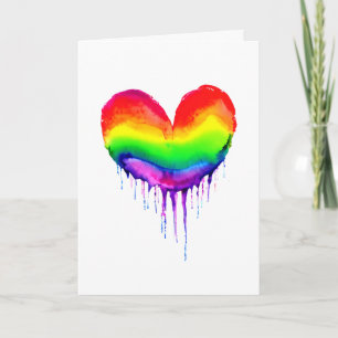 Love You with All My Heart   LGBTQIA+ Card