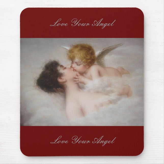love your angel mouse mat (Front)