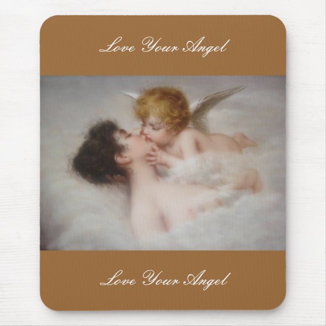love your angel mouse mat (Front)