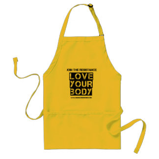 "Love Your Body" apron