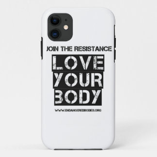 Love Your Body iPhone case