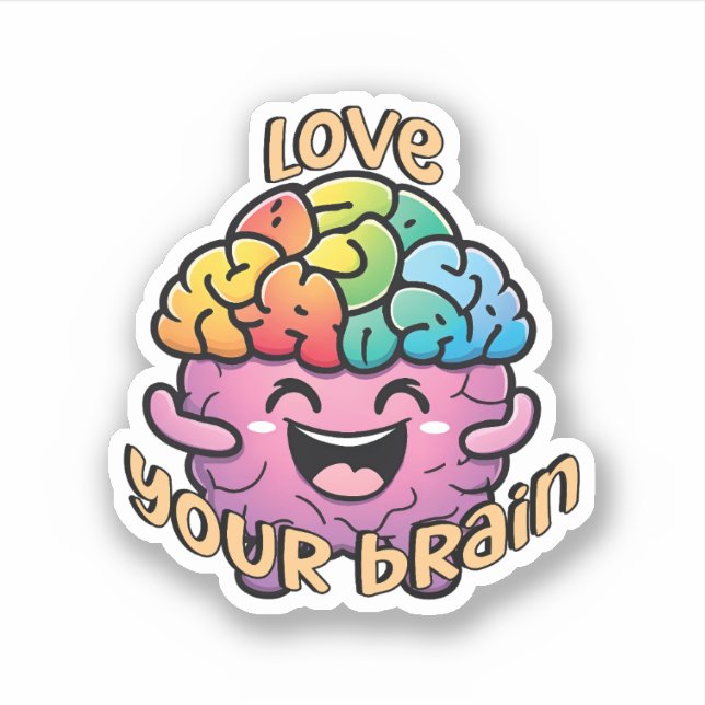 Love Your Brain | Embrace Neurodiversity Awareness (Front)