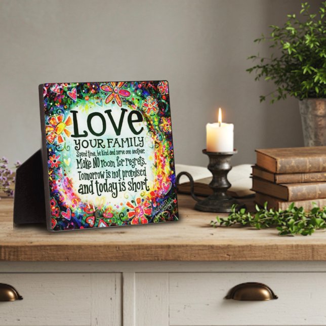 Love Your Family “Inspirivity” Plaque (Creator Uploaded)