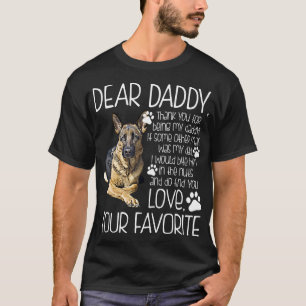 Love Your Favourite German Shepherd Dog Tshirt