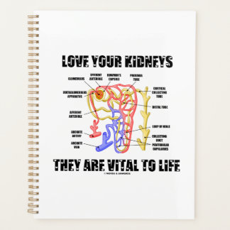Love Your Kidneys They Are Vital To Life Nephron Planner