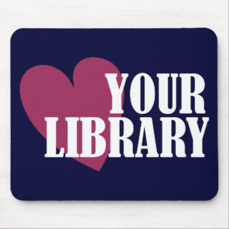 Love Your Library Mouse Mat