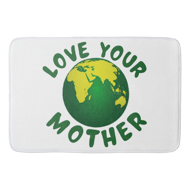 Love your mother bath mat (Front)