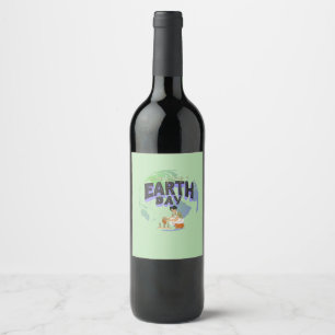 "Love Your Mother: Earth Day Every Day" Wine Label