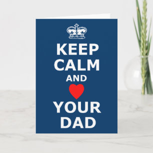 Love your mum father's day card