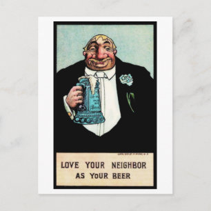 Love Your Neighbour Postcard