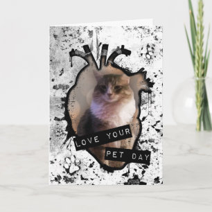 love your pet day holiday card