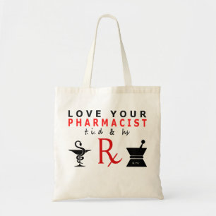 love your pharmacist tote bag