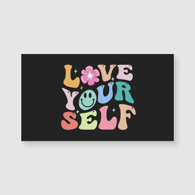 love your self retro design (Front)
