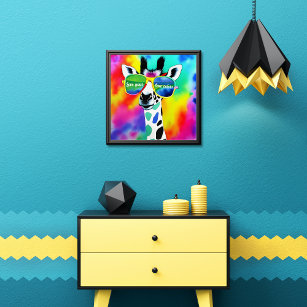 Love Your True Colours Giraffe Acrylic Art