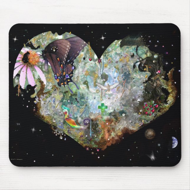 Love your World! Mouse Mat (Front)
