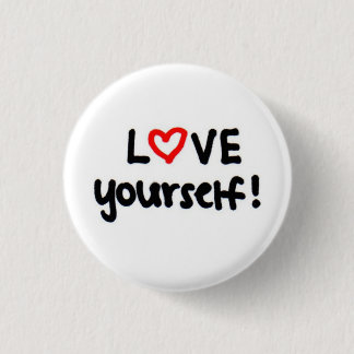 LOVE yourself! 3 Cm Round Badge