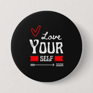 Love Yourself 7.5 Cm Round Badge