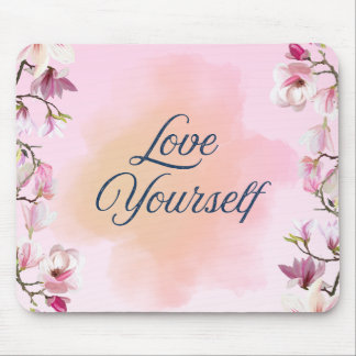 Love Yourself Aesthetic Mousepad