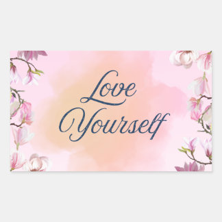 Love Yourself Aesthetic Sticker