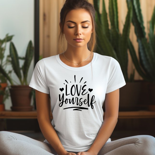 Love Yourself Affirmation T-shirt (Creator Uploaded)