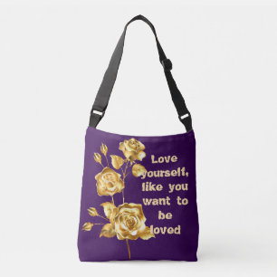 love yourself crossbody bag