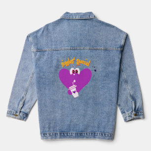 love-yourself denim jacket