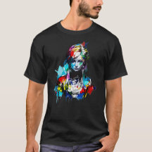 Love Yourself – Inspirational T-Shirt with Girl's 