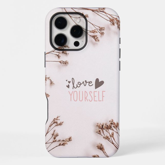 Love Yourself iPhone Case (Back)