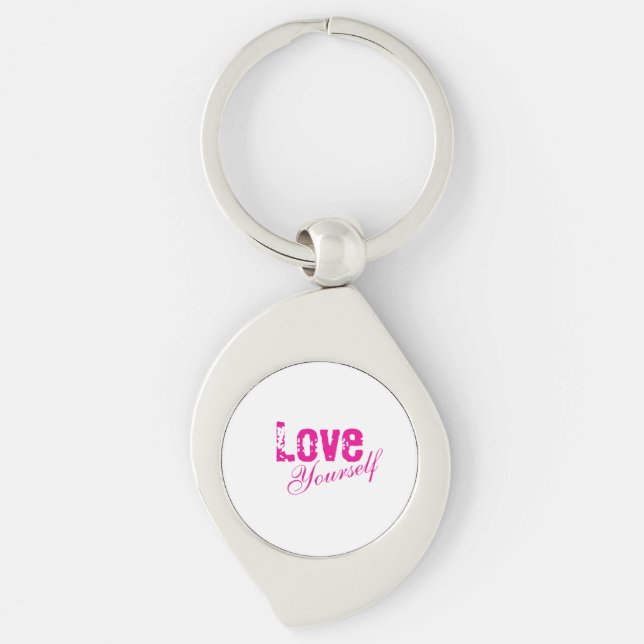 Love Yourself Key Ring (Front)