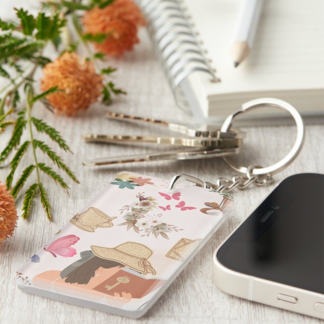 Love yourself  key ring (Front Right)