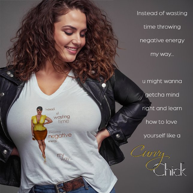 Love Yourself Like A Curvy Chick T-Shirt (Creator Uploaded)
