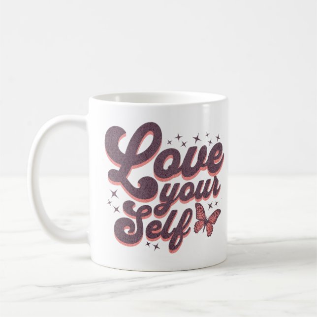Love yourself mug (Left)