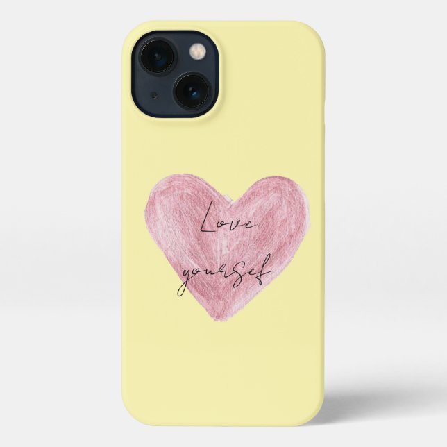 Love yourself phone case (Back)