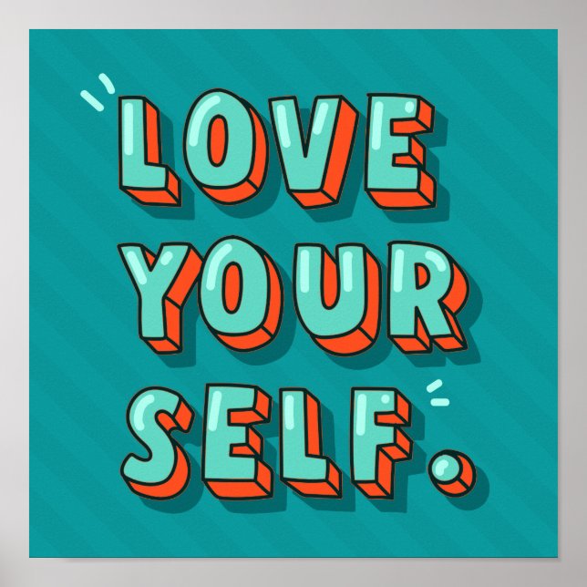 Love Yourself Poster (Front)