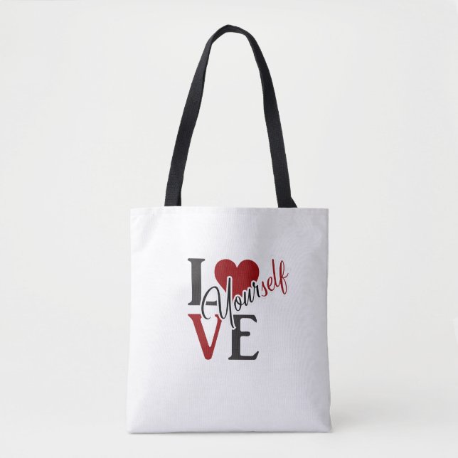 Love Yourself Tote Bag (Front)