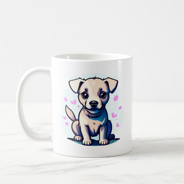 Loveable Lab  Coffee Mug (Left)