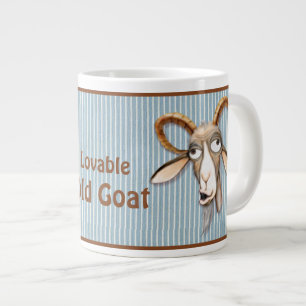 Loveable Old Goat - Customise Large Coffee Mug
