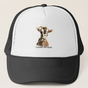 Loveable Old Goat fun Quote for Him Trucker Hat