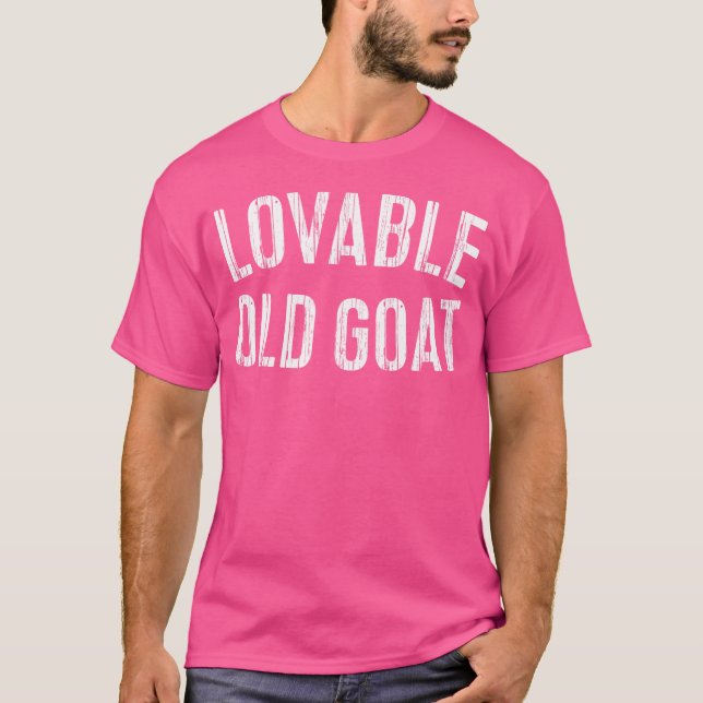 Loveable Old Goat T-Shirt (Front)