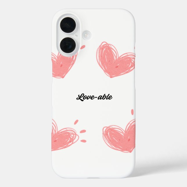 Loveable Phone Case (Back)